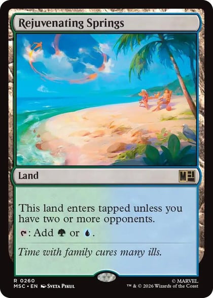 Rejuvenating Springs (Surge Foil), Commander: Marvel Super Heroes 260