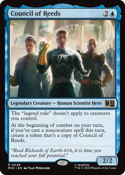 Council of Reeds, Commander: Marvel Super Heroes 28