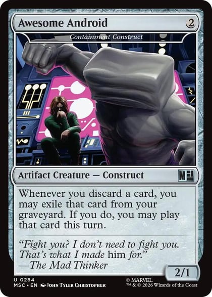 Awesome Android - Containment Construct, Commander: Marvel Super Heroes 284
