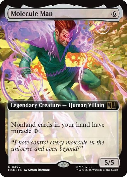 Molecule Man (Extended Art), Commander: Marvel Super Heroes 292