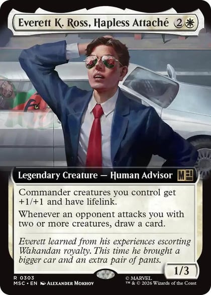 Everett K. Ross, Hapless Attache (Extended Art), Commander: Marvel Super Heroes 303