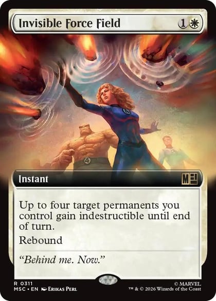 Invisible Force Field (Extended Art), Commander: Marvel Super Heroes 311