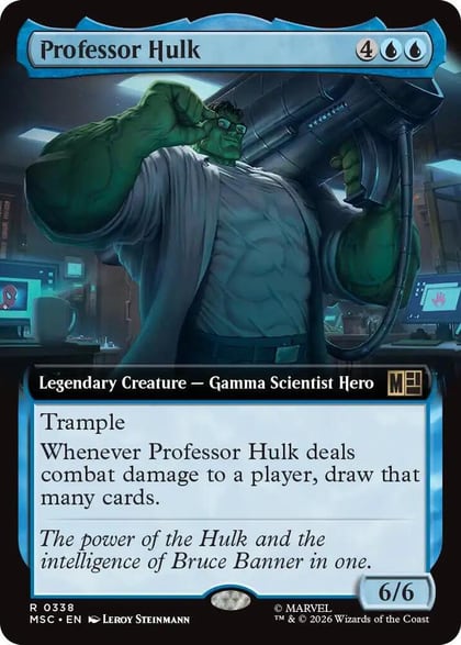 Professor Hulk (Extended Art), Commander: Marvel Super Heroes 338