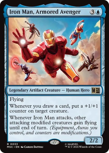 Iron Man, Armored Avenger, Commander: Marvel Super Heroes 33
