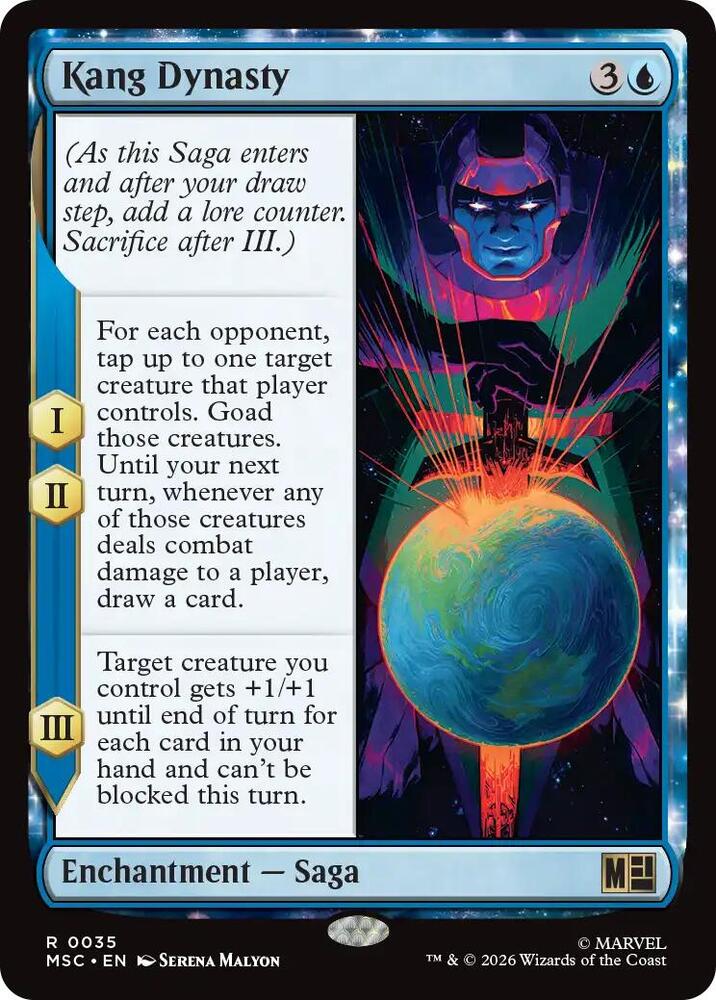 Kang Dynasty, Commander: Marvel Super Heroes 35
