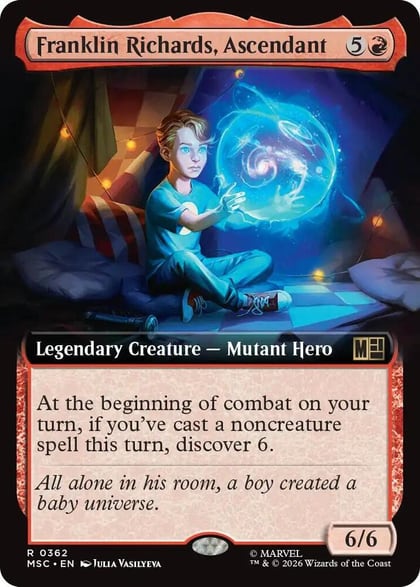Franklin Richards, Ascendant (Extended Art), Commander: Marvel Super Heroes 362