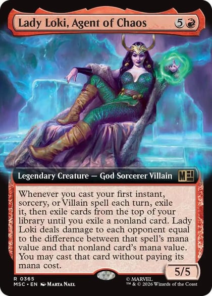 Lady Loki, Agent of Chaos (Extended Art), Commander: Marvel Super Heroes 365