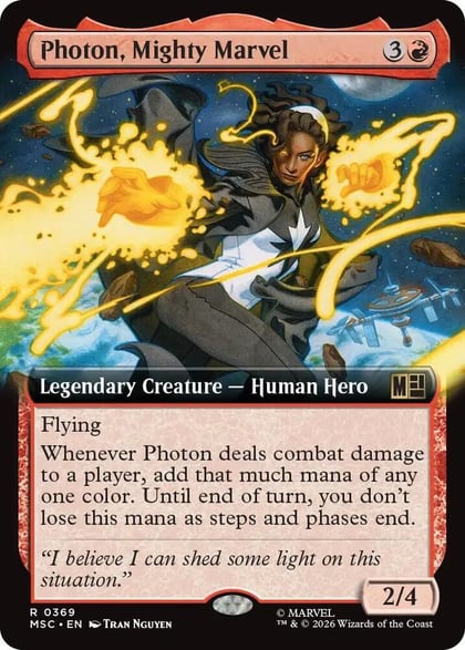 Photon, Mighty Marvel (Extended Art), Commander: Marvel Super Heroes 369