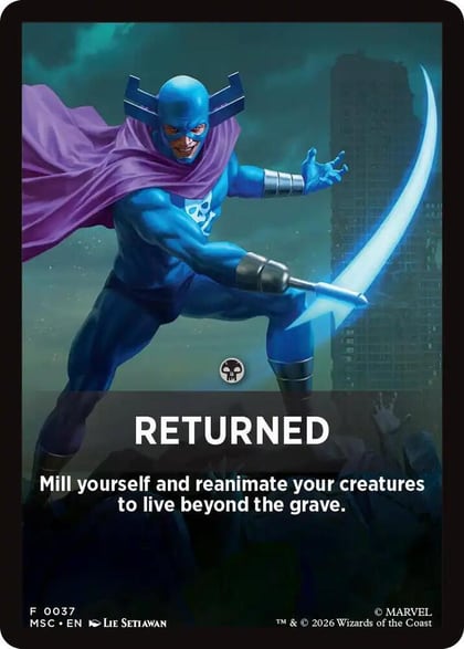 Returned Theme Card, Commander: Marvel Super Heroes 37