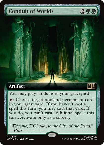 Conduit of Worlds (Extended Art), Commander: Marvel Super Heroes 378