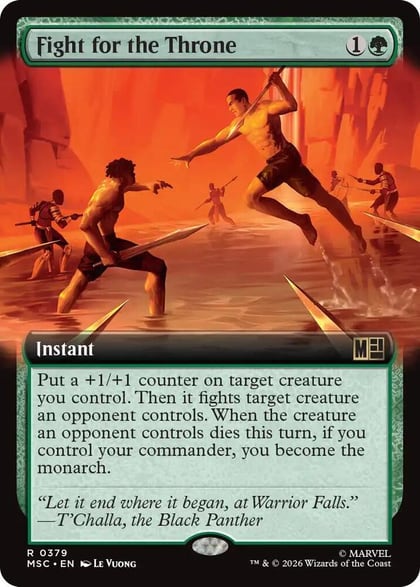 Fight for the Throne (Extended Art), Commander: Marvel Super Heroes 379