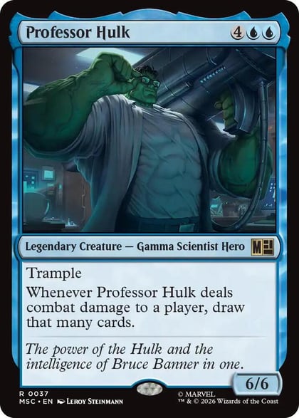 Professor Hulk, Commander: Marvel Super Heroes 37