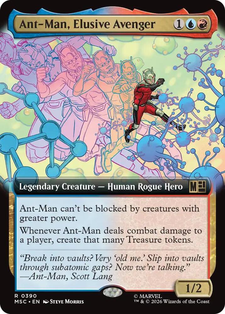 Ant-Man, Elusive Avenger (Extended Art), Commander: Marvel Super Heroes 390