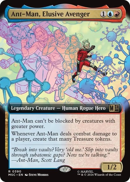 Ant-Man, Elusive Avenger (Extended Art), Commander: Marvel Super Heroes 390