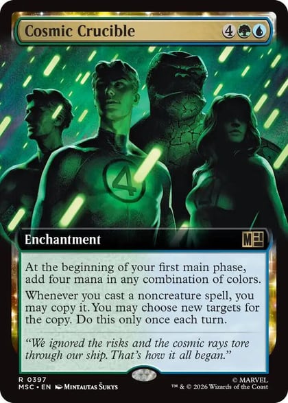 Cosmic Crucible (Extended Art), Commander: Marvel Super Heroes 397