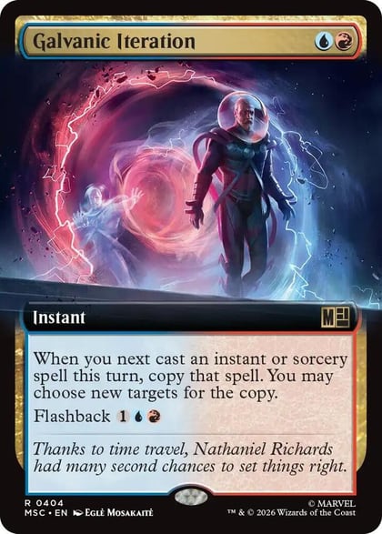 Galvanic Iteration (Extended Art), Commander: Marvel Super Heroes 404