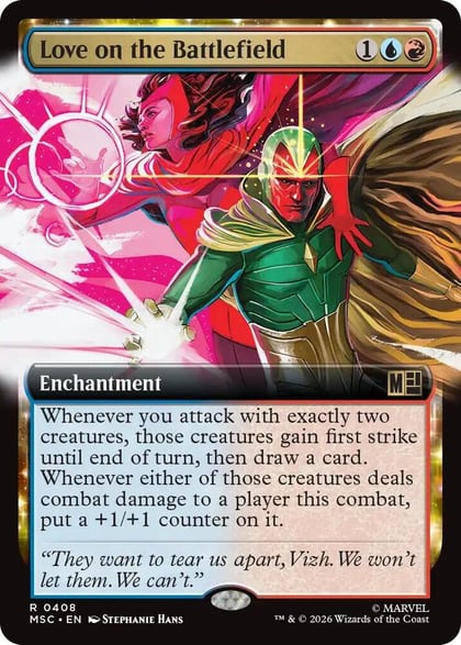 Love on the Battlefield (Extended Art), Commander: Marvel Super Heroes 408