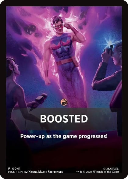 Boosted Theme Card, Commander: Marvel Super Heroes 41