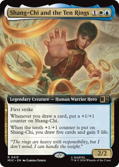 Shang-Chi and the Ten Rings (Extended Art), Commander: Marvel Super Heroes 415