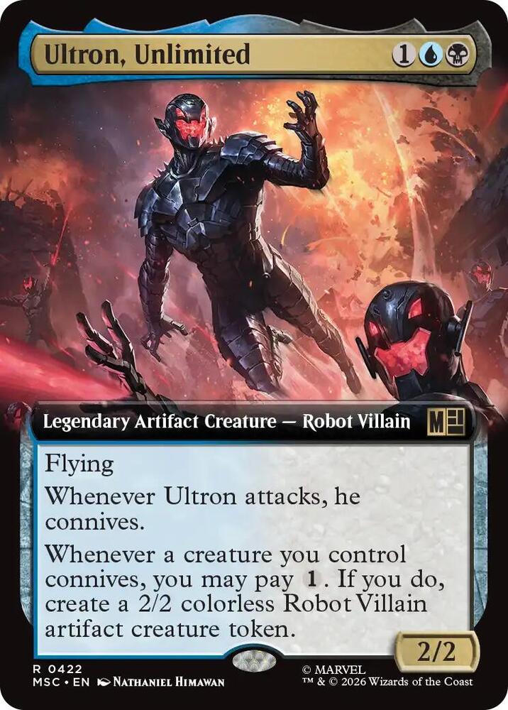 Ultron, Unlimited (Extended Art), Commander: Marvel Super Heroes 422