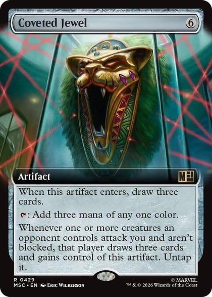 Coveted Jewel (Extended Art), Commander: Marvel Super Heroes 429
