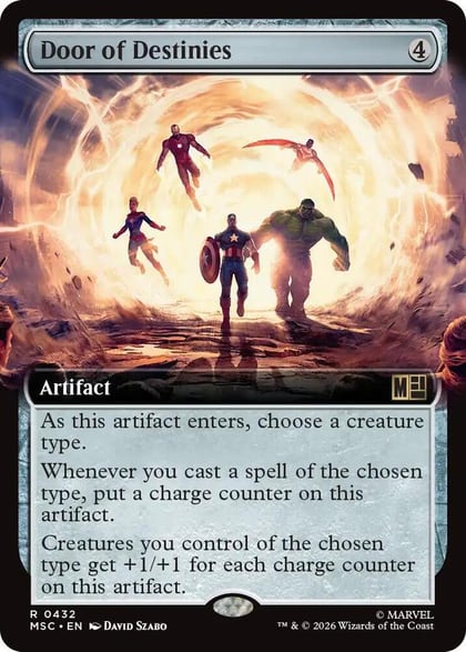 Door of Destinies (Extended Art), Commander: Marvel Super Heroes 432
