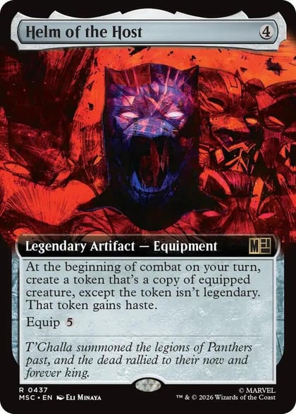 Helm of the Host (Extended Art), Commander: Marvel Super Heroes 437