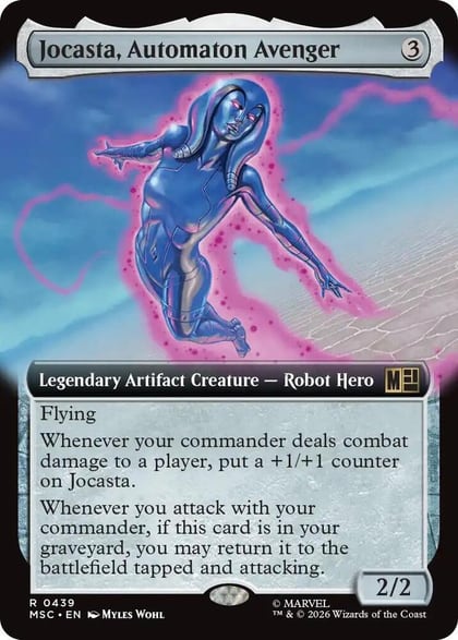 Jocasta, Automaton Avenger (Extended Art), Commander: Marvel Super Heroes 439