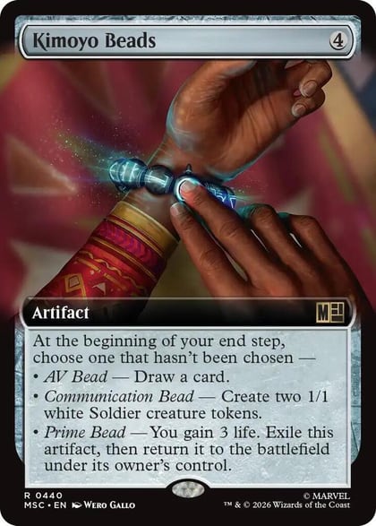 Kimoyo Beads (Extended Art), Commander: Marvel Super Heroes 440