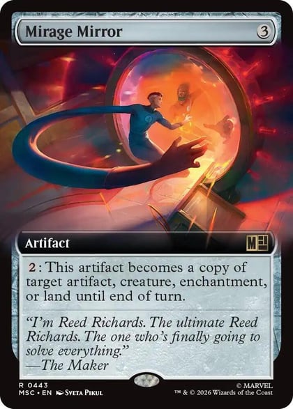 Mirage Mirror (Extended Art), Commander: Marvel Super Heroes 443