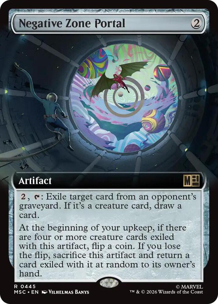 Negative Zone Portal (Extended Art), Commander: Marvel Super Heroes 445