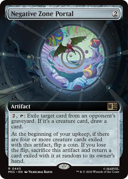 Negative Zone Portal (Extended Art), Commander: Marvel Super Heroes 445