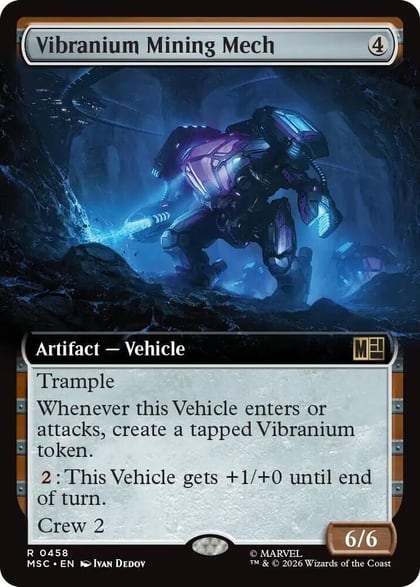 Vibranium Mining Mech (Extended Art), Commander: Marvel Super Heroes 458