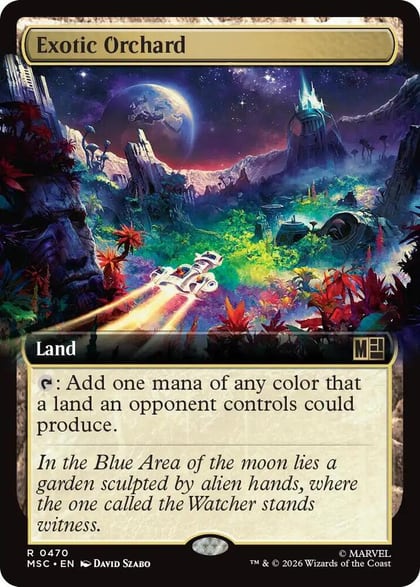 Exotic Orchard (Extended Art), Commander: Marvel Super Heroes 470