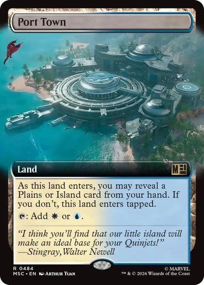 Port Town (Extended Art), Commander: Marvel Super Heroes 484