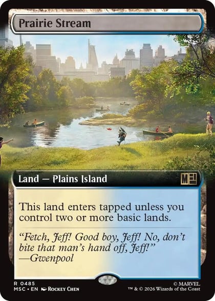 Prairie Stream (Extended Art), Commander: Marvel Super Heroes 485