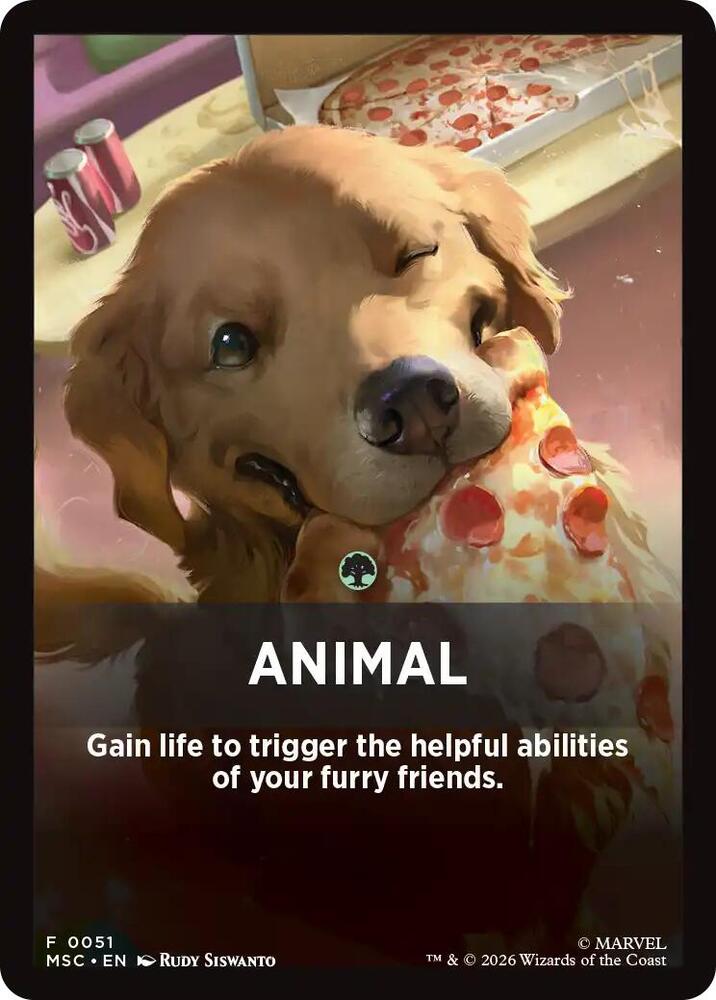 Animal Theme Card, Commander: Marvel Super Heroes 51