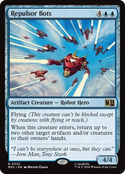 Repulsor Bots, Commander: Marvel Super Heroes 532