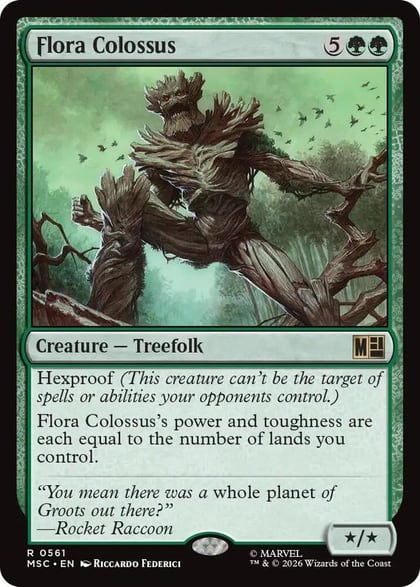 Flora Colossus, Commander: Marvel Super Heroes 561