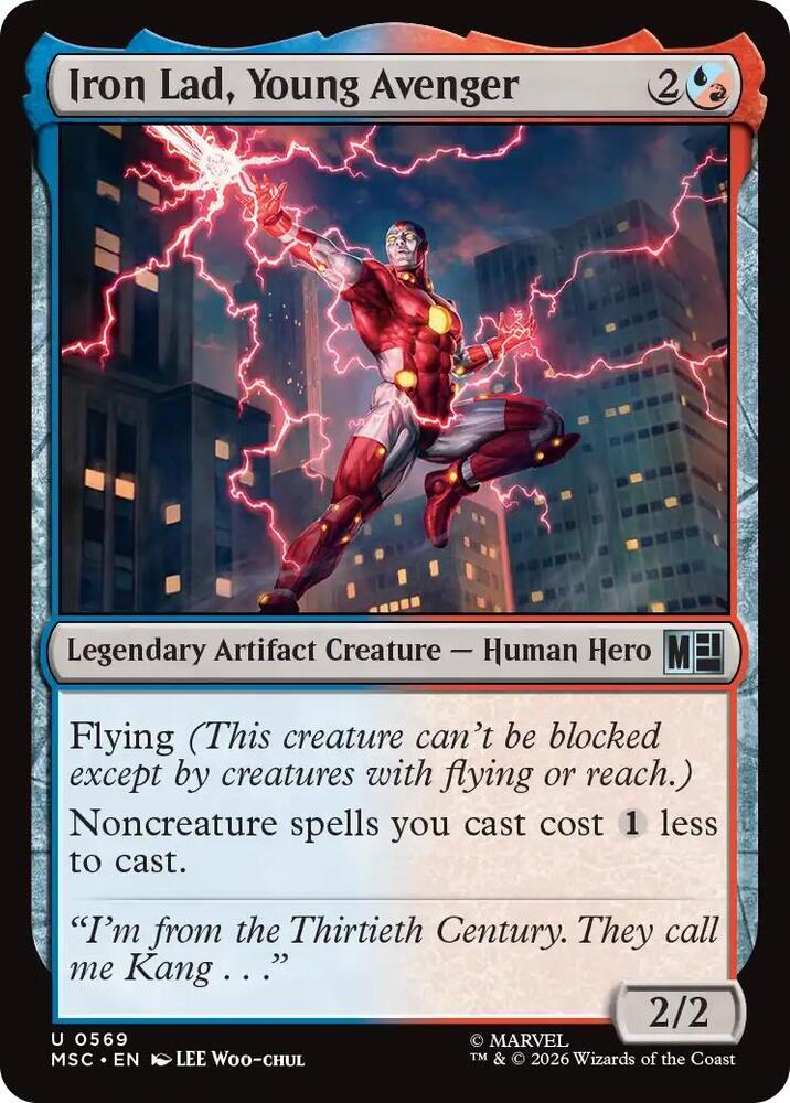 Iron Lad, Young Avenger, Commander: Marvel Super Heroes 569