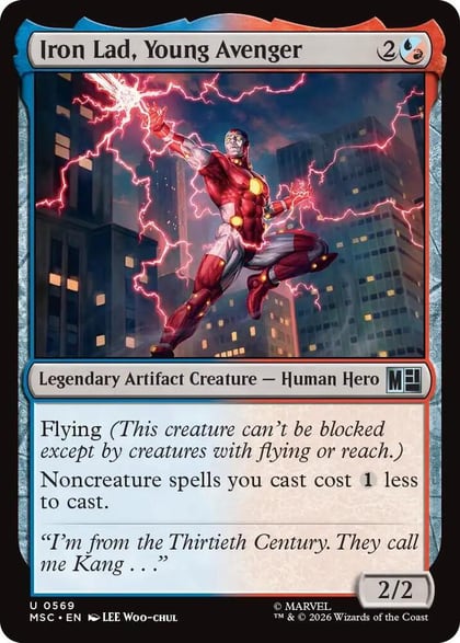 Iron Lad, Young Avenger, Commander: Marvel Super Heroes 569