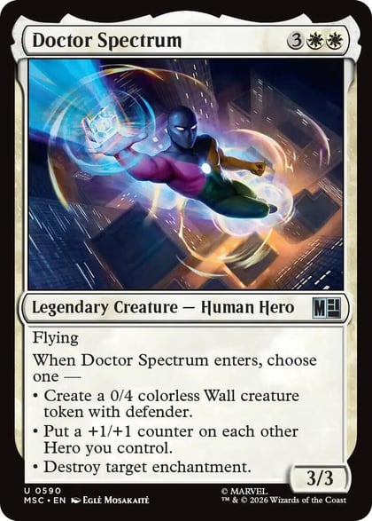 Doctor Spectrum, Commander: Marvel Super Heroes 590