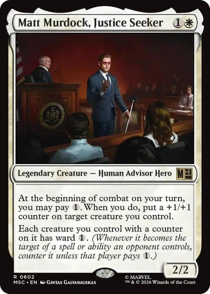 Matt Murdock, Justice Seeker, Commander: Marvel Super Heroes 602