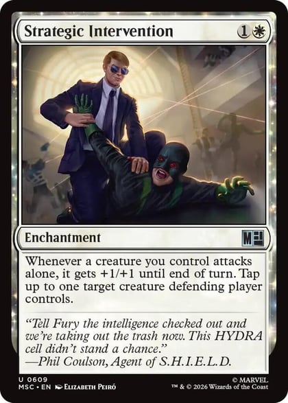 Strategic Intervention, Commander: Marvel Super Heroes 609