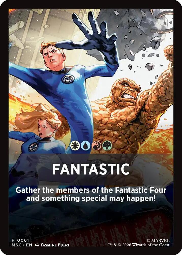 Fantastic Theme Card, Commander: Marvel Super Heroes 61