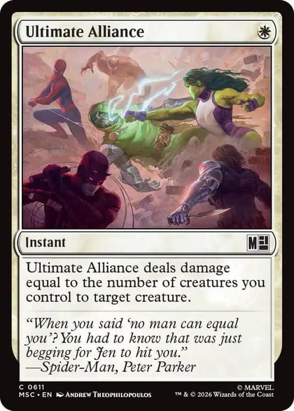 Ultimate Alliance, Commander: Marvel Super Heroes 611