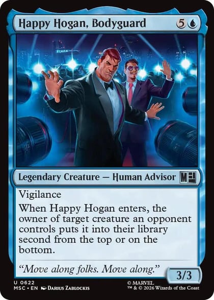 Happy Hogan, Bodyguard, Commander: Marvel Super Heroes 622