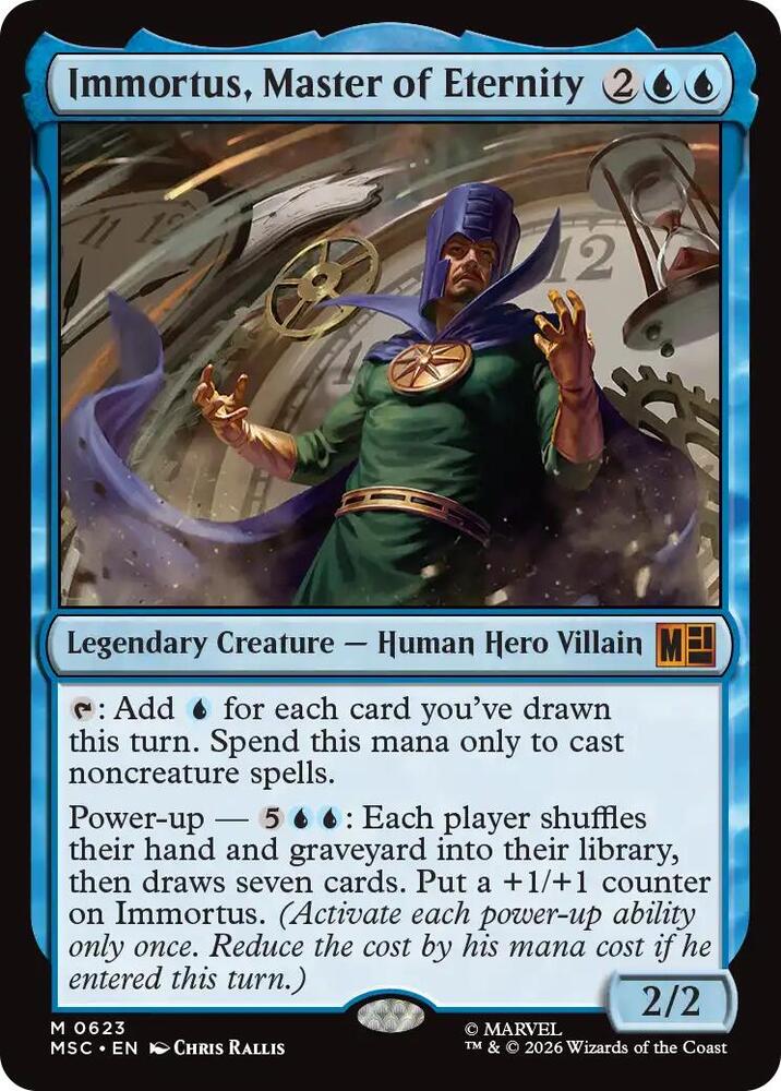 Immortus, Master of Eternity, Commander: Marvel Super Heroes 623