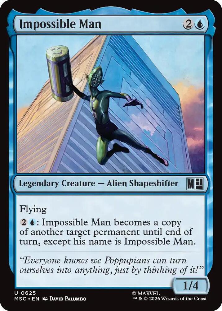 Impossible Man, Commander: Marvel Super Heroes 625