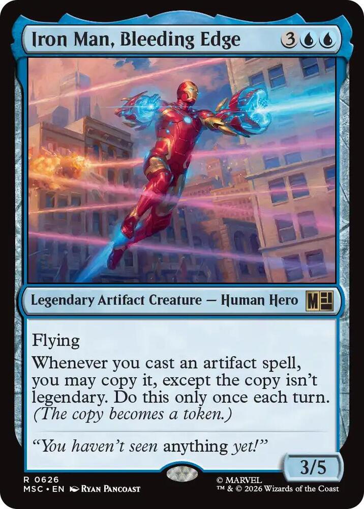 Iron Man, Bleeding Edge, Commander: Marvel Super Heroes 626